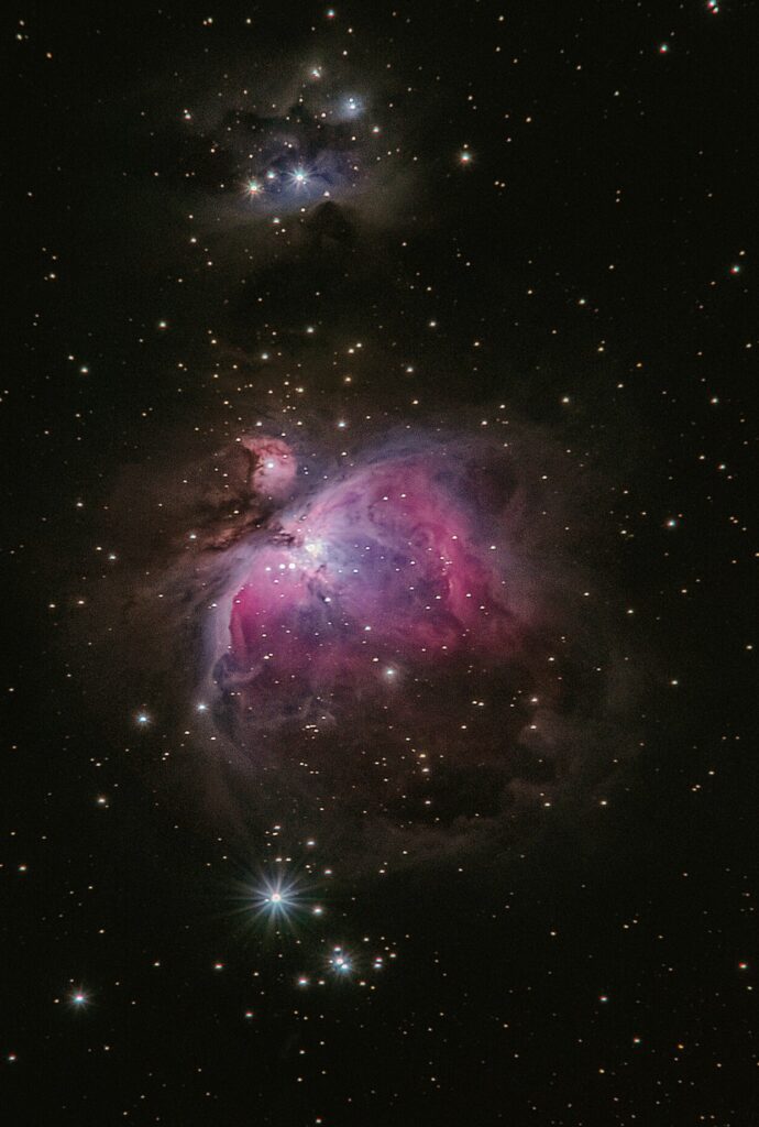A breathtaking astrophotography capture of the Orion Nebula showcasing deep space wonders.